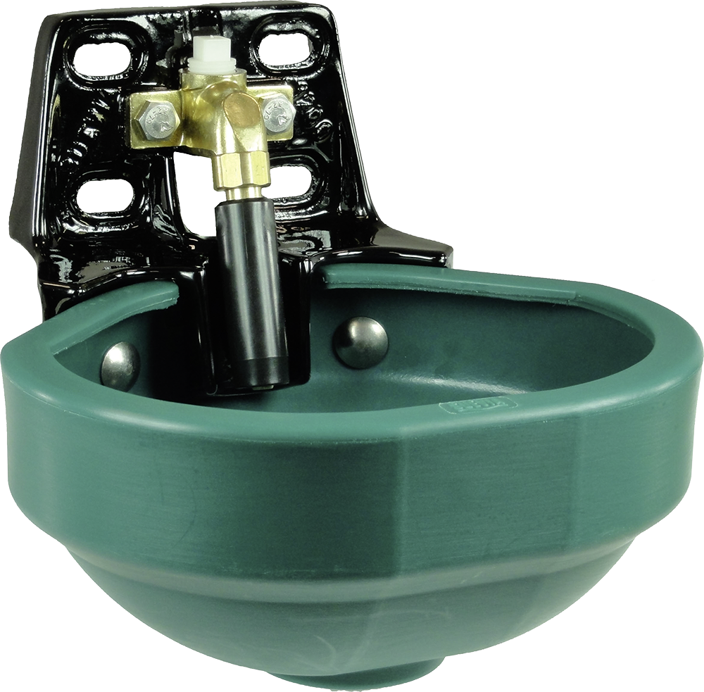 SUEVIA Rohrventil-Becken Mod. 1200P mit 3/4" Messingventil