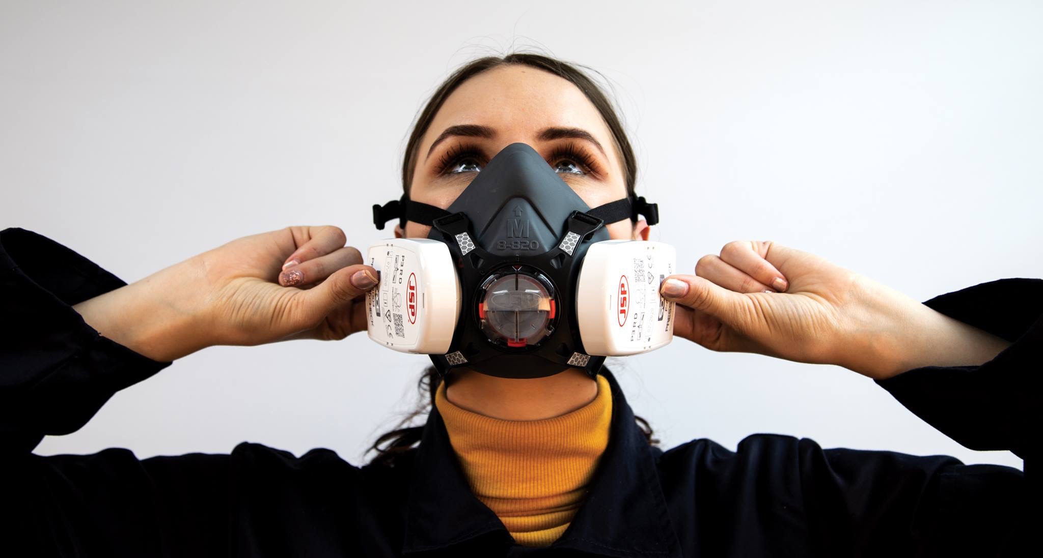 Force ™ 8 Halbmasken-Atemschutzmaske ohne Filter