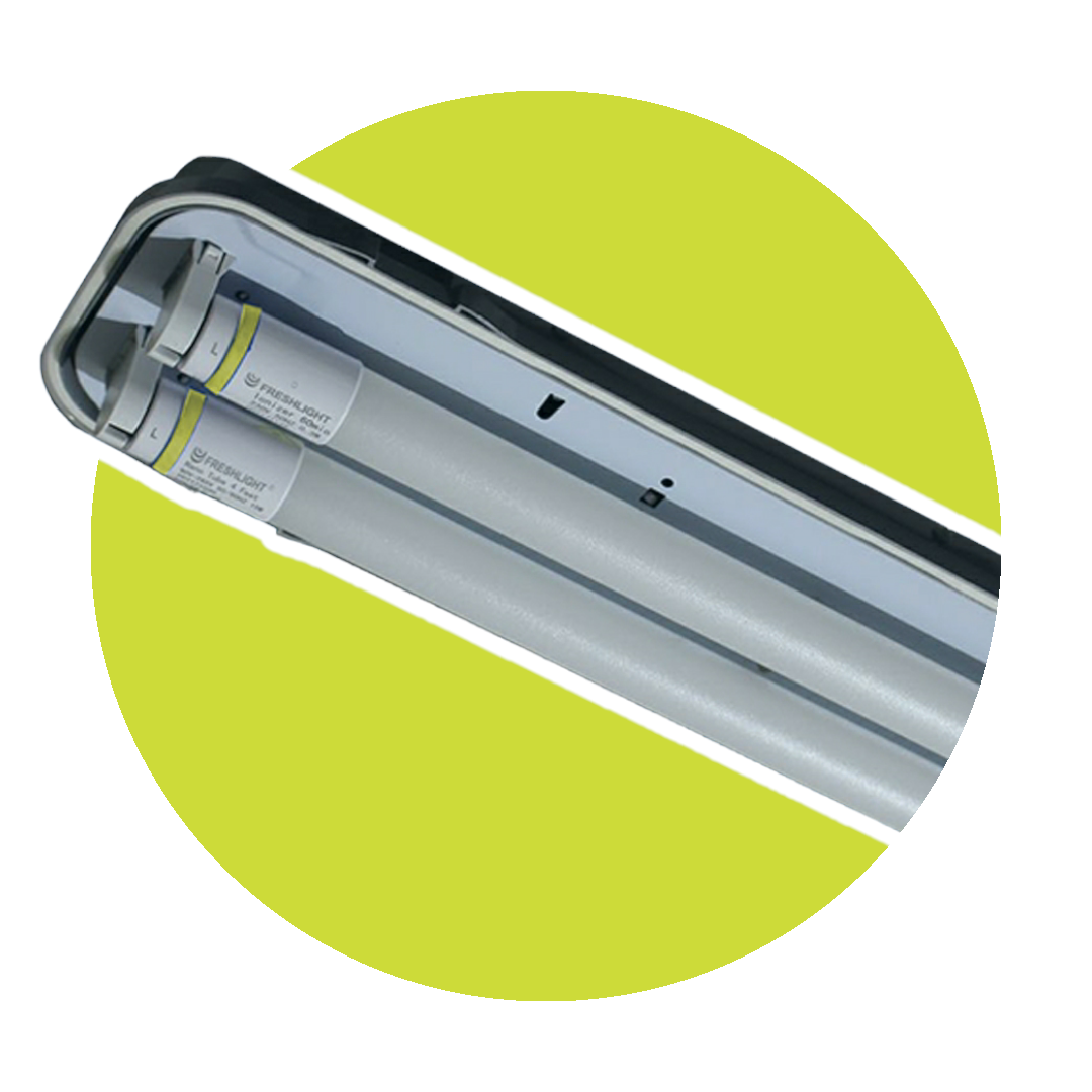 LED-Freshlight Typ Tube 1221 (Vollspektrumlicht + Ionisierung)