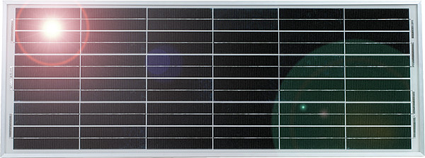 Solarmodul 200 W mit Halter für Sicherheitsbox XL 